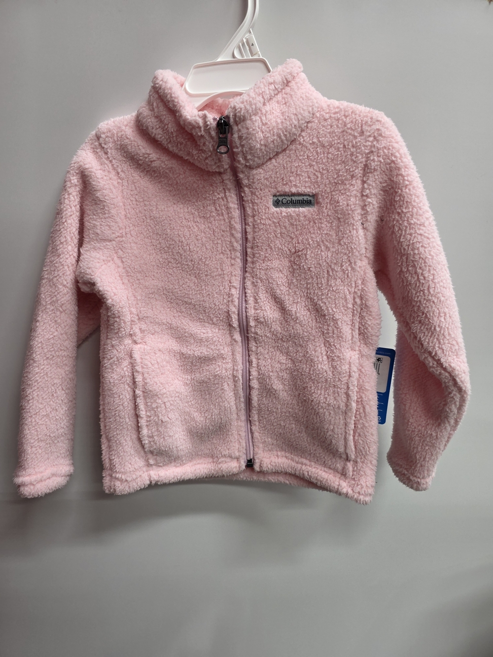 Columbia Pink Sherpa Fleece Jacket